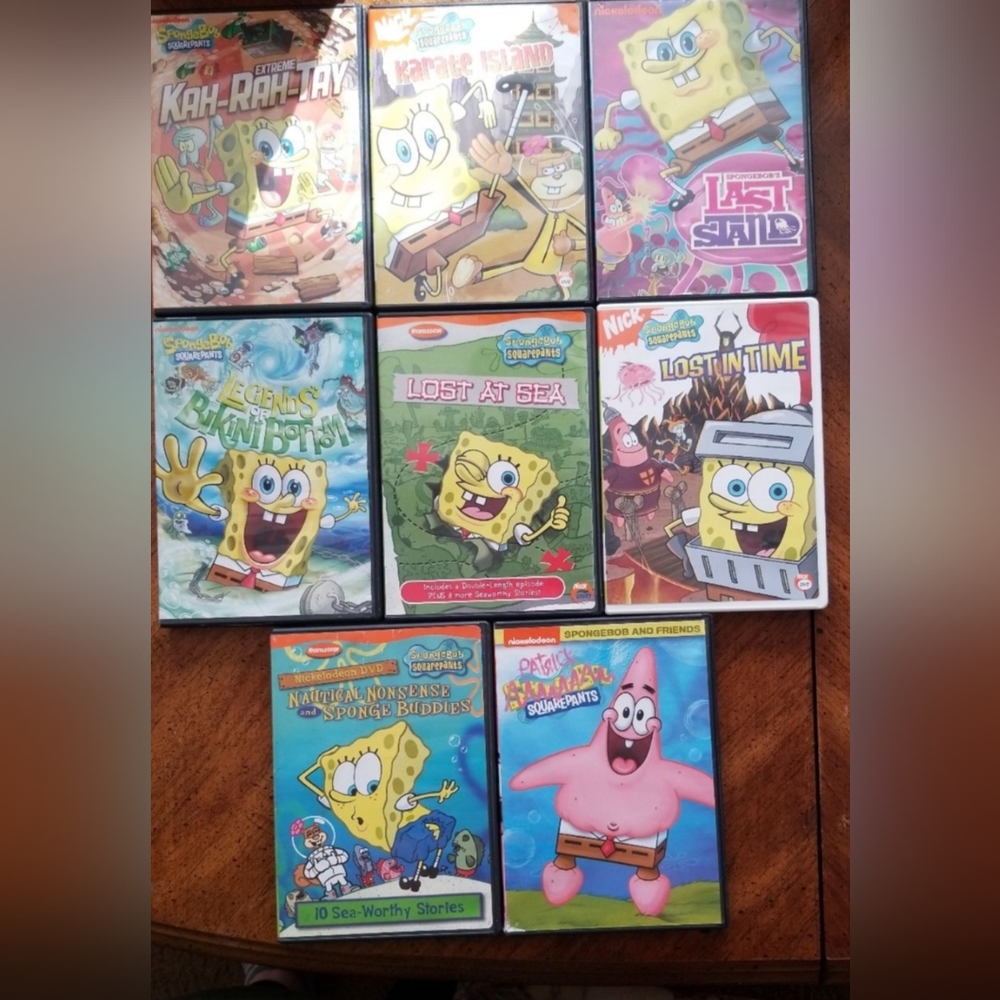 Spongebob Squarepants Dvd Lot - Make an offer :)